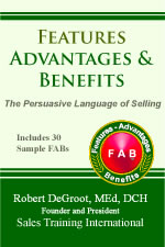 Features, Advantages, Benefits Book Cvr