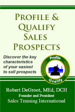 Profile and Qualify Sales Prospects Book Cvr