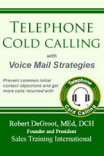 Telephone Call with Voice Mail Strategy Book Cvr